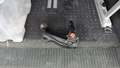 View of trailer tow-bar hitch