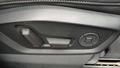 View of control buttons for electric seat adjustment