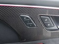 View of control buttons for electric seat adjustment