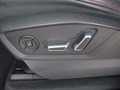 View of control buttons for electric seat adjustment