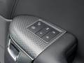 View of control buttons for electric seat adjustment