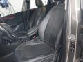 View of front seats