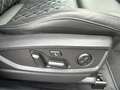 View of control buttons for electric seat adjustment
