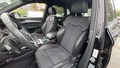 View of front seats