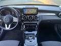 View of centre console