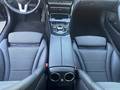 View of centre console