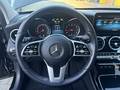 View of steering wheel