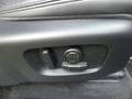 View of control buttons for electric seat adjustment