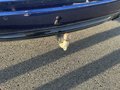 View of trailer tow-bar hitch
