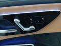 View of control buttons for electric seat adjustment