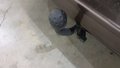 View of trailer tow-bar hitch