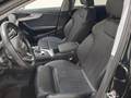 View of front seats