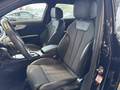 View of front seats